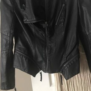 Vegan Blank NYC Leather Jacket